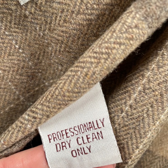 Botany 500 Mens Tan Classic Trench Coat Belted Removable Liner Size 44 REG - Picture 6 of 10